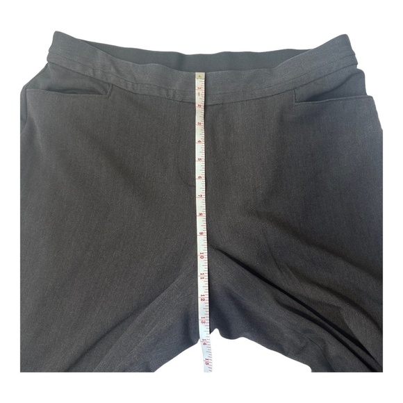 Rafaella Women's Curvy Fit Dress Pants Size 14 in Charcoal - Picture 4 of 11